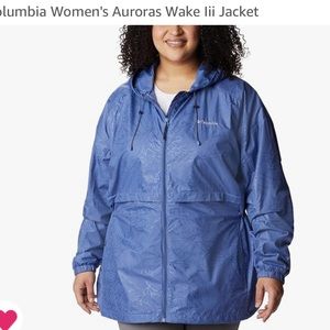Women’s Columbia windbreaker jacket. 2XL